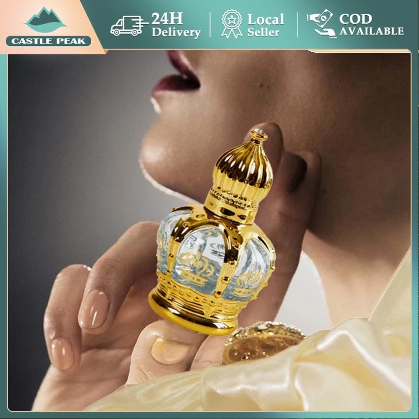 Roller Botol Parfum Kaca Tebal Crown Bayonet Press Roller