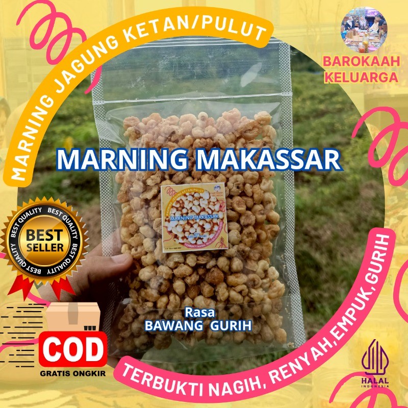 

marning jagung ketan pulut murah rasa bawang asin gurih manis