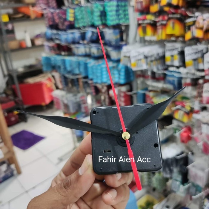 MESIN JAM DINDING DETAK TRANSPARAN