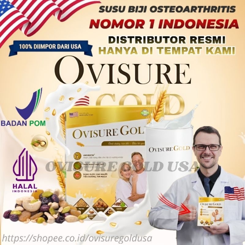 

Ovisure Gold Milk Lulus Uji BPOM Susu Tulang Dan Sendi Langsung Dari USA