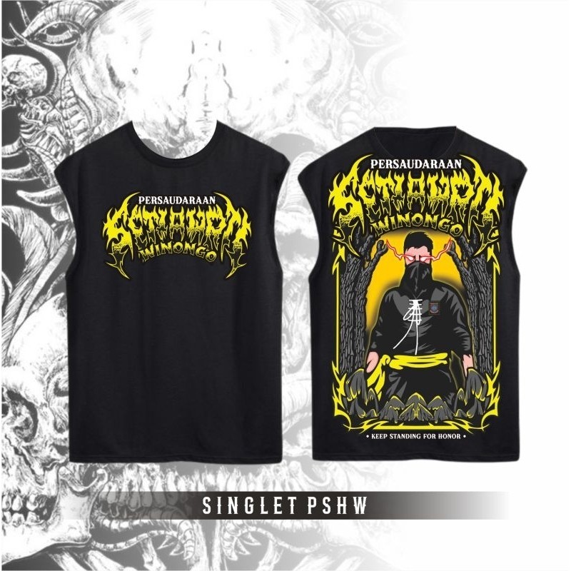 Kaos Singlet Persaudaraan Setia Hati Winongo By  Asyawil Store