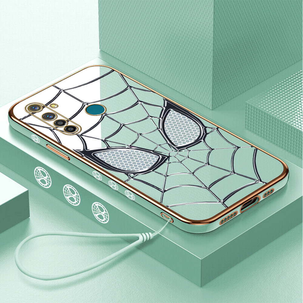 Casing Hp Untuk Realme 5 Pro Lokal Stock Lanyard Gratis Phone Case Softcase Kesing Cassing Soft Sofc