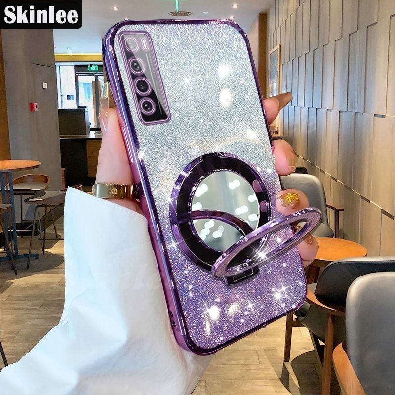 Casing Ponsel Casing Untuk Huawei Nova 7 / Nova 7 SE / Nova 7i Penutup belakang Bersinar Berkilau Mo