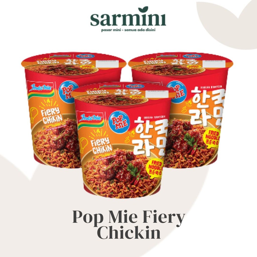 

Pop Mie Korean Fiery Chikin 77 gram