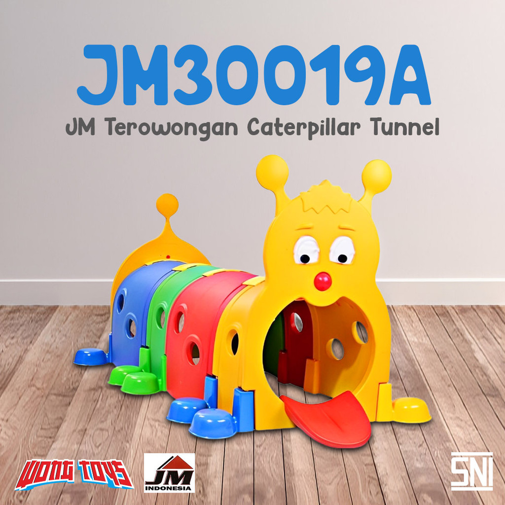 JM Terowongan Caterpillar Tunnel (JM30019A) - Mainan Playground Anak Terowongan Caterpillar