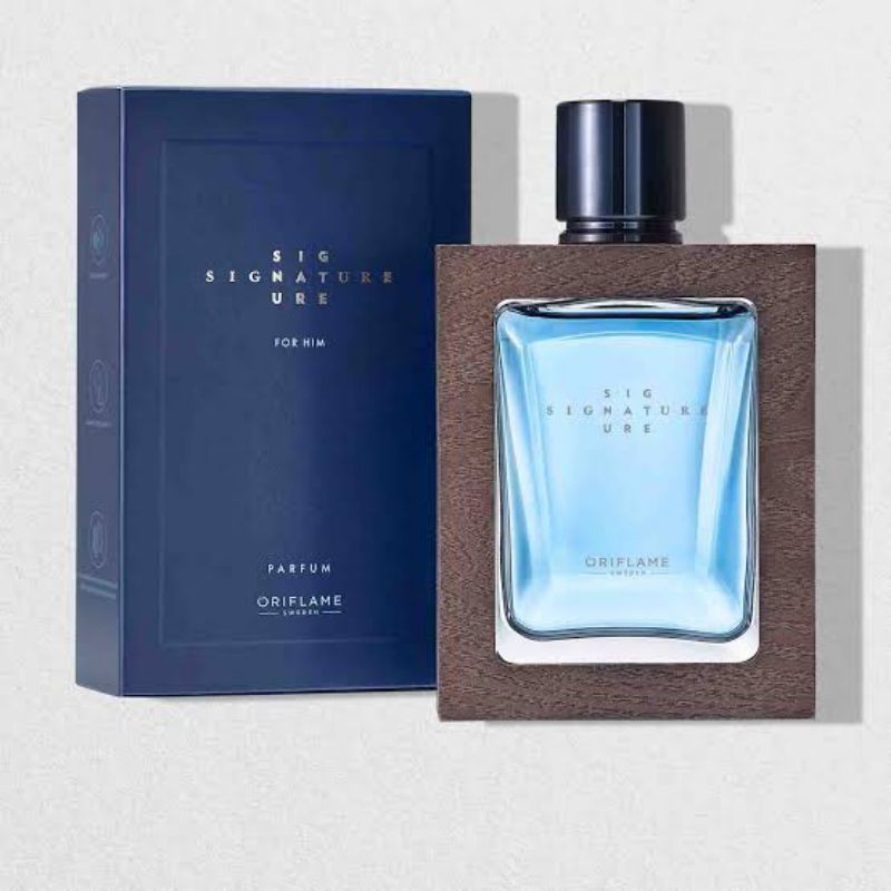 Tester Parfum Oriflame SIGNATURE For him 1 ml dan 5 ml