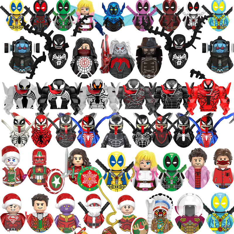 

Deadpool XH1616-1623 Blocks Bricks XP111-118 For Toys Gifts New Mini Action Figures Children Building Blocks For Party Gifts