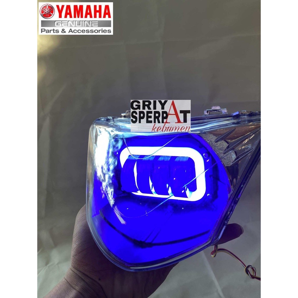 LAMPU DEPAN JUPITER MX LAMA MX OLD  LED 4 LENSA