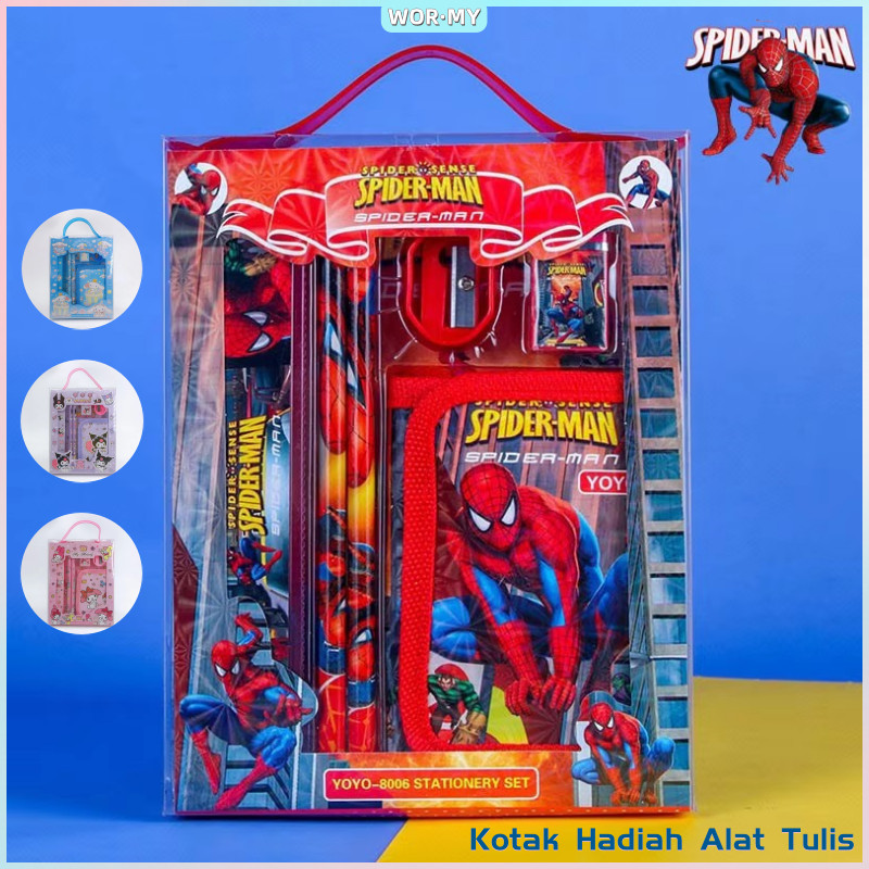 

【WOR·MY】Kotak Hadiah Alat Tulis / Alat Tulis Set Kotak Pensil Anak