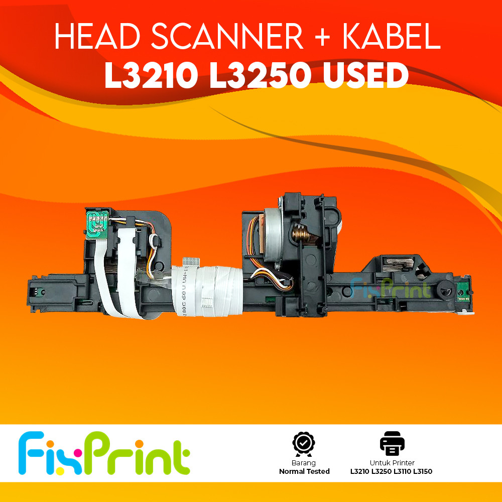 SET Head Scanner + Kabel Scanner Printer Epson L3110 L3150 L3210 L3256 L3250 L3216 Bekas