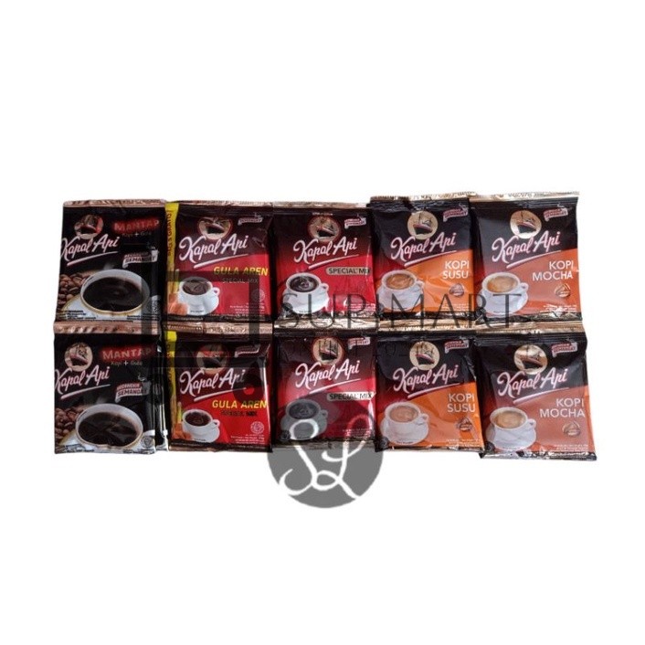 

KAPAL API Kopi Renteng Isi 10pc Sachet All Varian