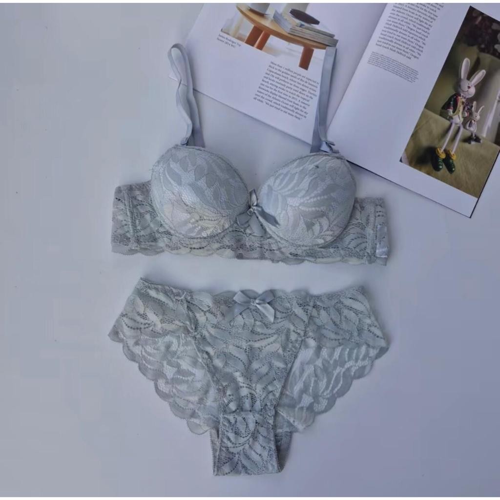 BARUU Bra Set / Set Bra / BH SET Wanita Seksi BH Setelan Wanita dan Celana Dalam Wanita Sexy Transpa