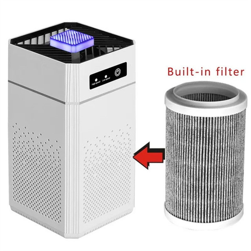 Xiaomi Youpin Air Purifier Smoke Odor Negative Ion Generator Portable Air Cleaner USB HEPA Replaceab