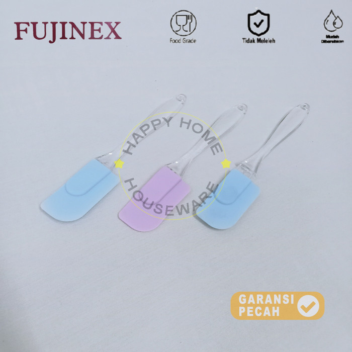 FUJINEX SPATULA SILICONE | SPATULA SILIKON | SPATULA MASAK | POLESAN KUE