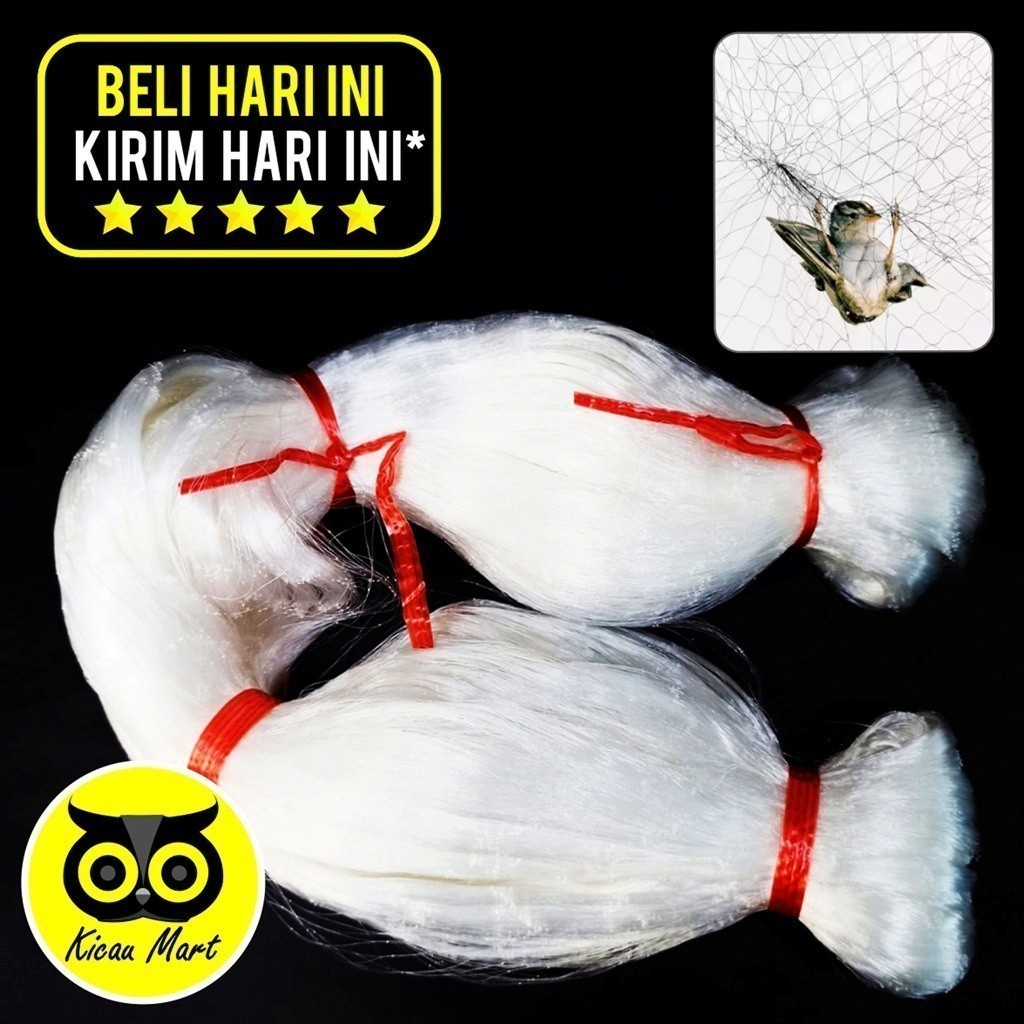 KICAU MART JARING BURUNG EMPRIT PIPIT JARING SAWAH JARING PADI DAN MINA PADI / JARING BURUNG KECIL J