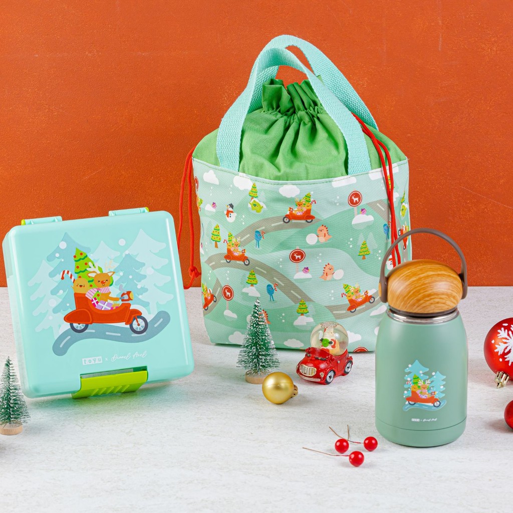 

TOYU X DENZELAXEL BENTO SET: Reindeer on the Move Hampers | Hampers Natal | Hadiah Natal