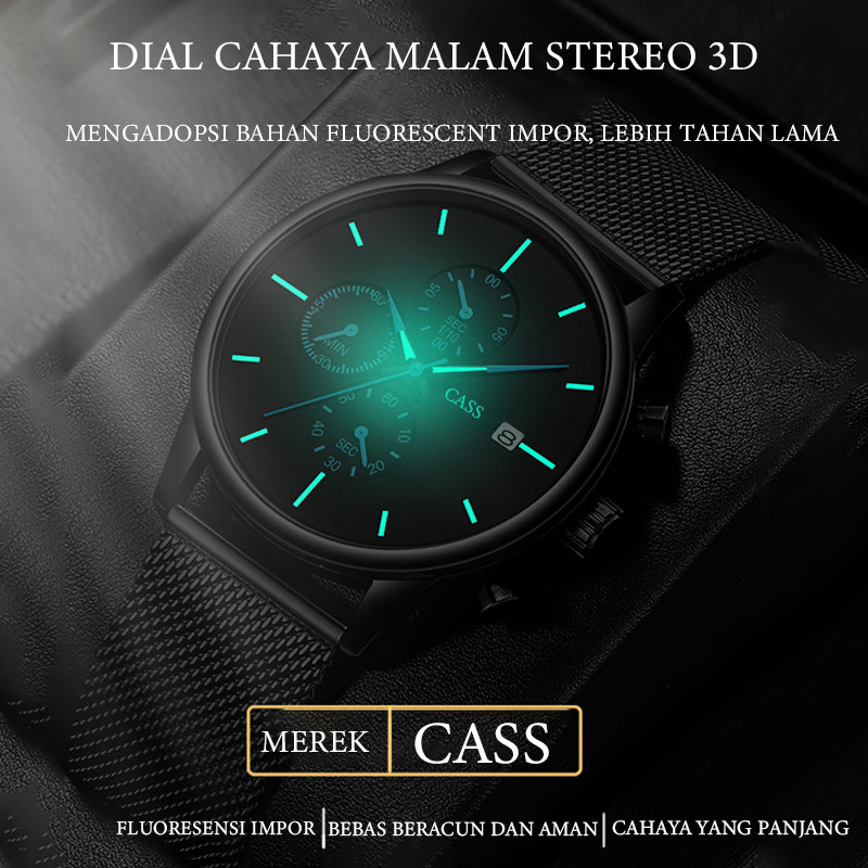 jam tangan pria   jam tangan anti air  Kalender Fashion Pribadi Jam Tangan Pria Tahan Air Terbaru ja