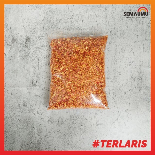 

Cabai Bubuk Kasar Super Pedas 100 gr