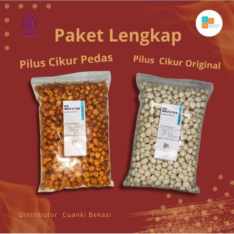 

Paket DOUBLE Pilus Cikur Pedas 350gr + Pilus Cikur Original 350gr