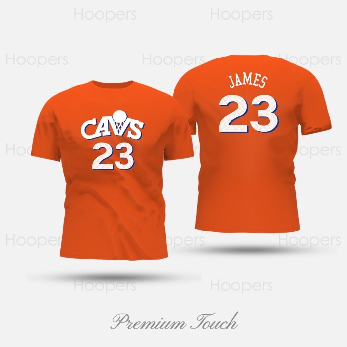 Lebron James Cleveland Cavaliers Jersey Orange