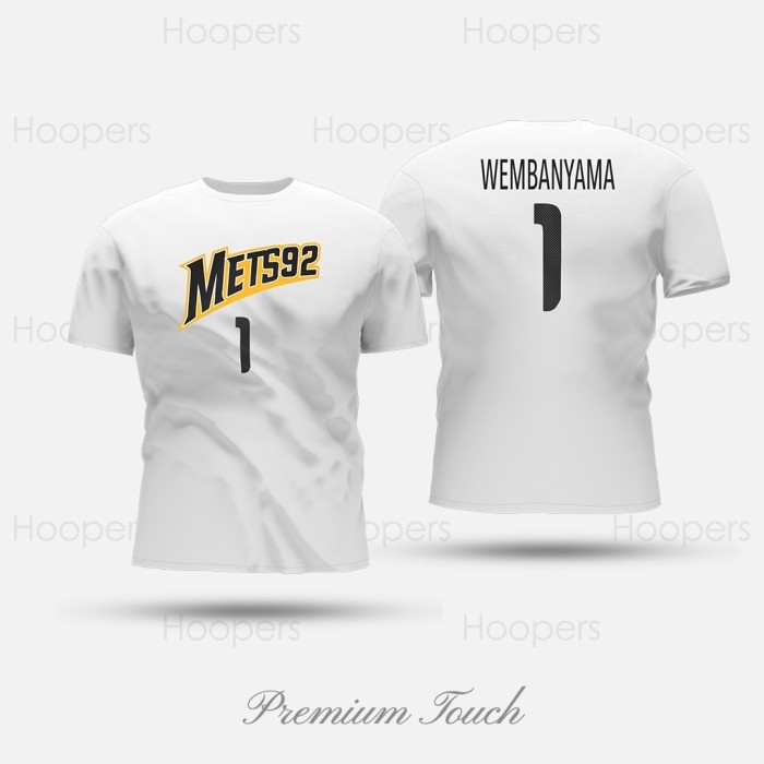 Victor Wembanyama Metropolitan92 2022-2023 White