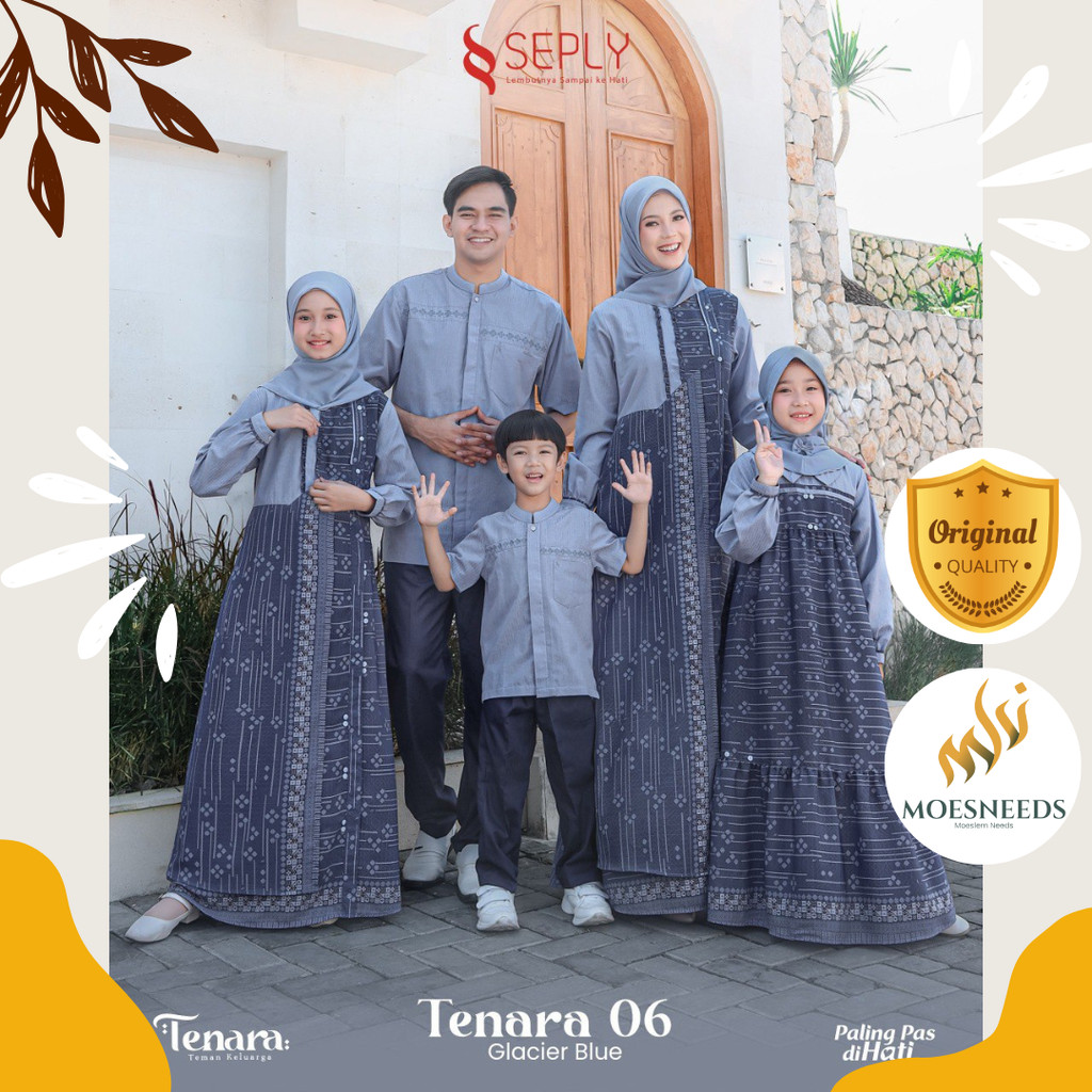 Seply Sarimbit Keluarga Tenara 06 Glacier Blue