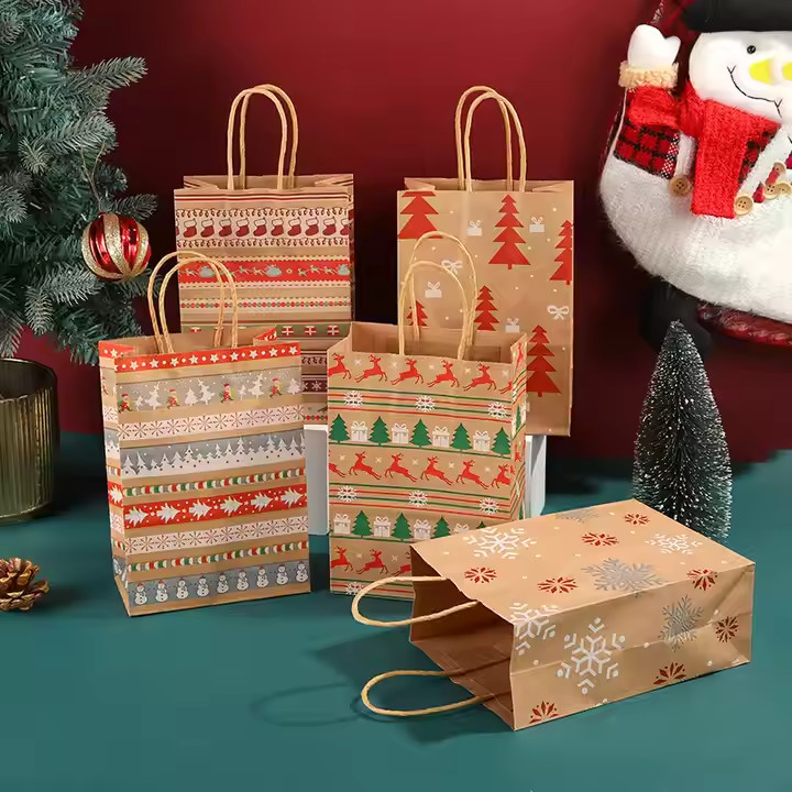 

Paper Bag Natal Murah Goodie Bag Natal Besar & Mini Tas Kado Souvenir Hampers Aesthetic
