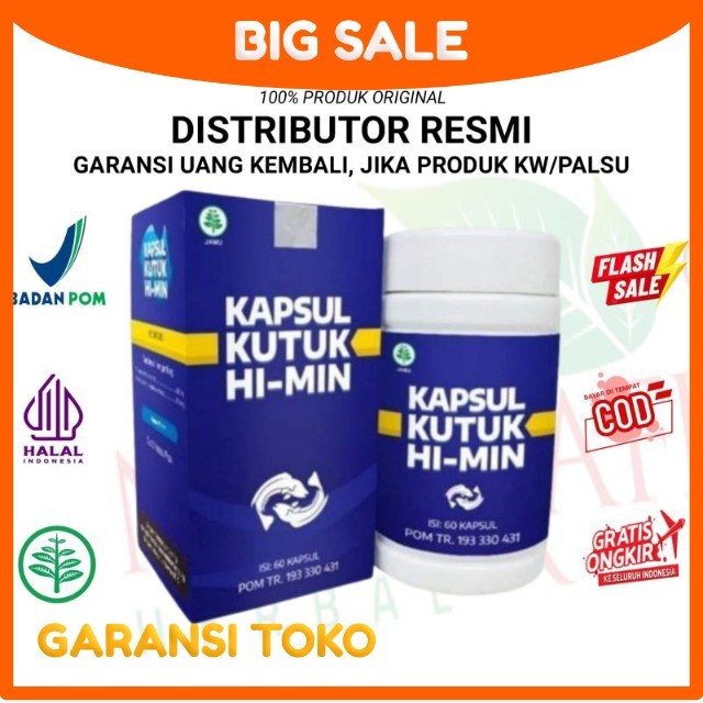 Kapsul Kutuk Hi Min Ikan Gabus Pasca Operasi Obat Pengering Luka Ekstrak Albumin 60 Pil Original