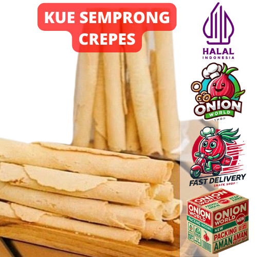 1Kg Kue Semprong Gulung Kue Semprong Premium Kue Semprong Kekinian  Kue Semprong Kiloan Kue Semprong