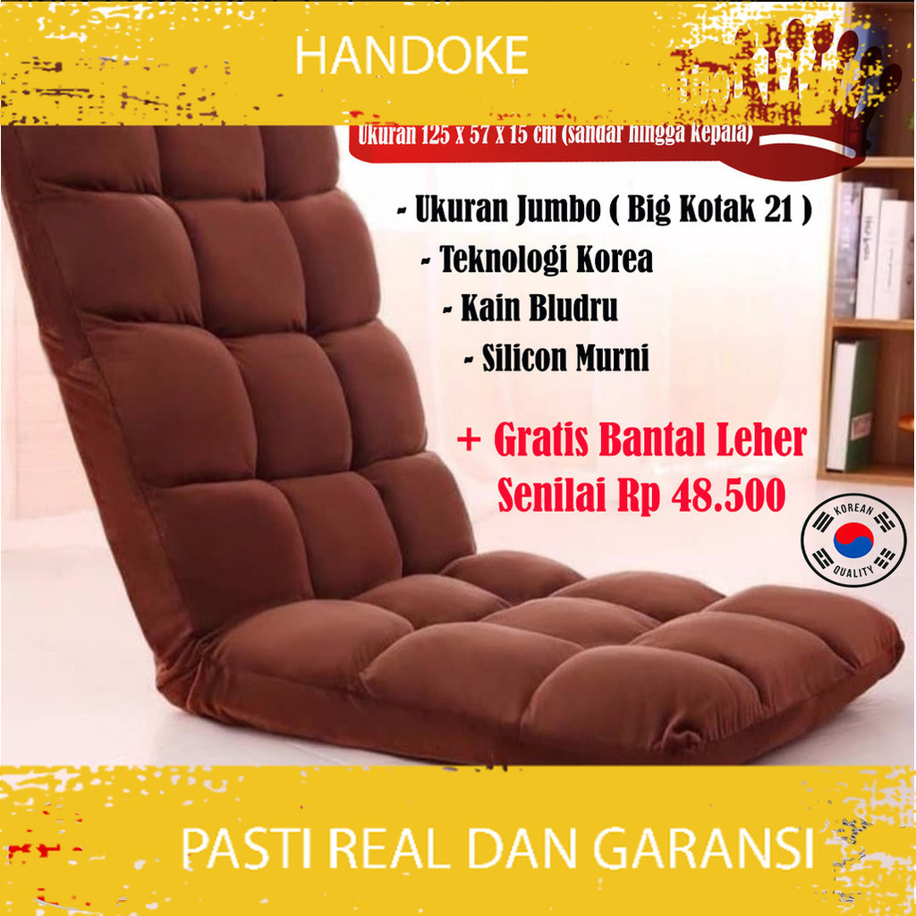 HANDOKE Kursi Lesehan Lipat Super Besar / Kursi