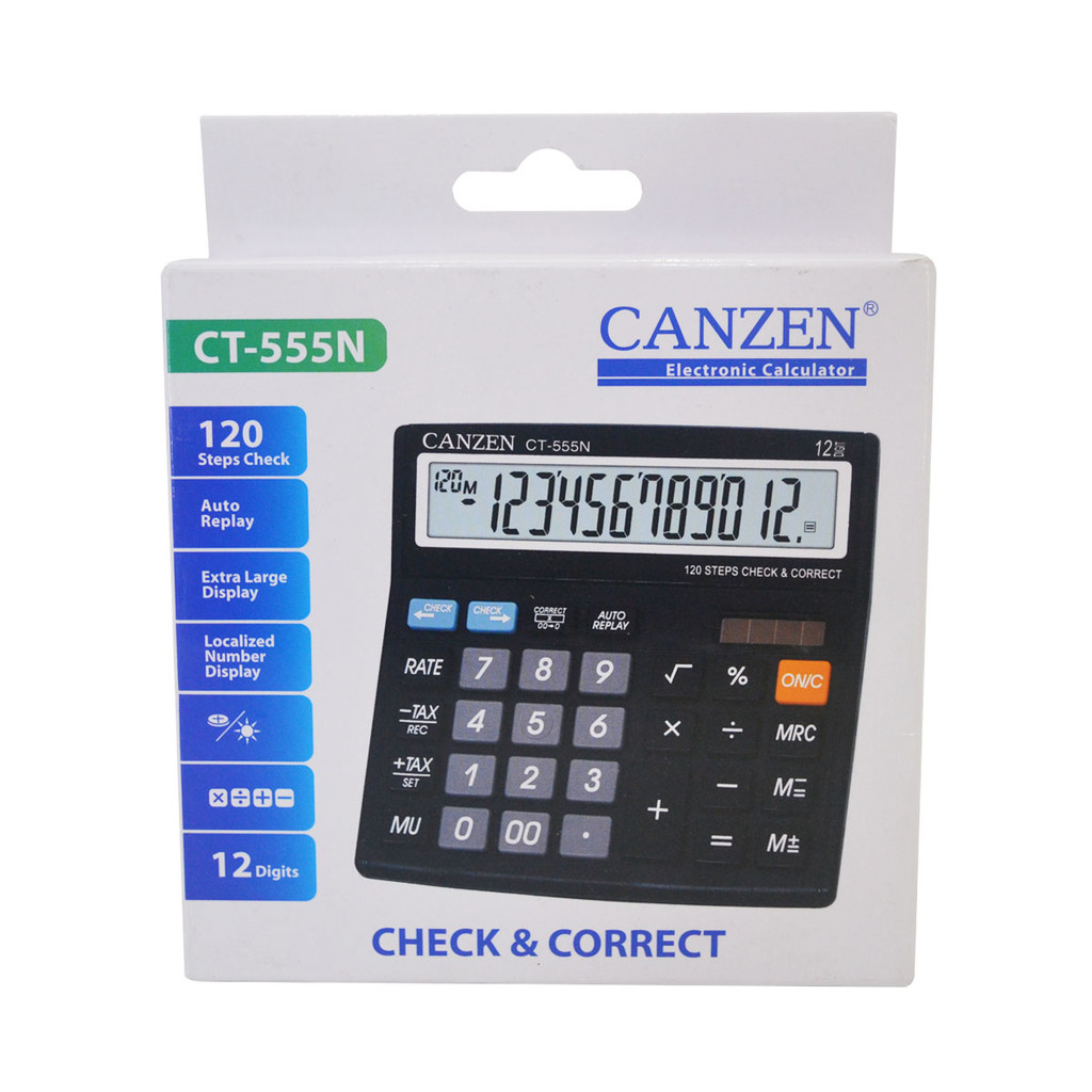 

CANZEN CT-555N Electronic Calculator KALKULATOR CANZEN CT-555N