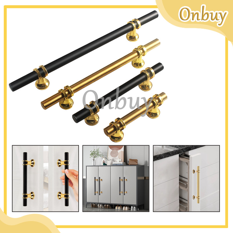Gagang Pintu Lemari Pakaian Nordic Warna Mewah Ringan