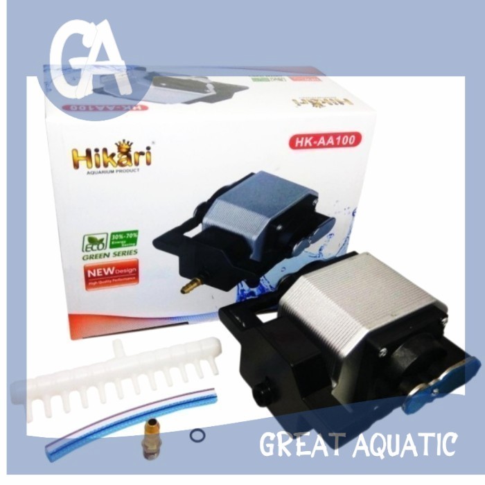 HIKARI HK AA 100 blower aerator pompa udara kolam ikan