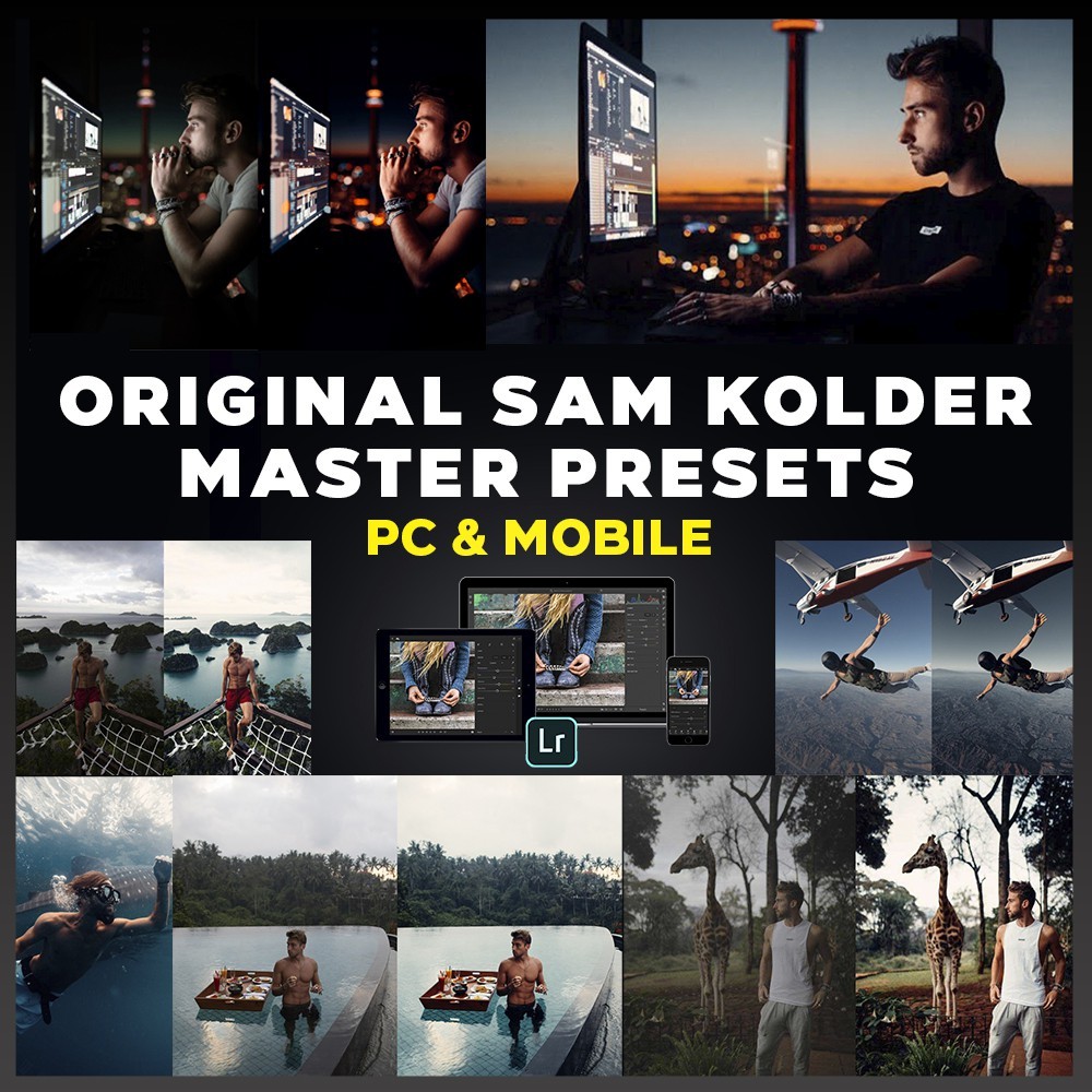 

NS Sam Kolder Original Lightroom Presets Pack | Mobile & PC