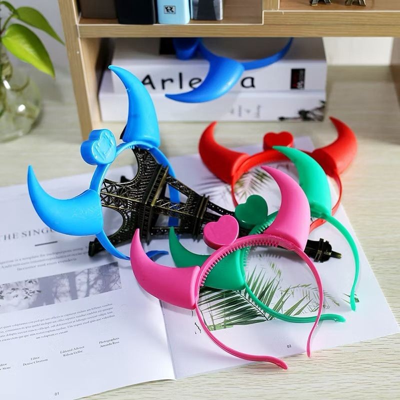 BANDO TANDUK LAMPU / BANDO DEVIL LAMP / BANDO TANDUK DEVIL LAMPU LED WARNA WARNI