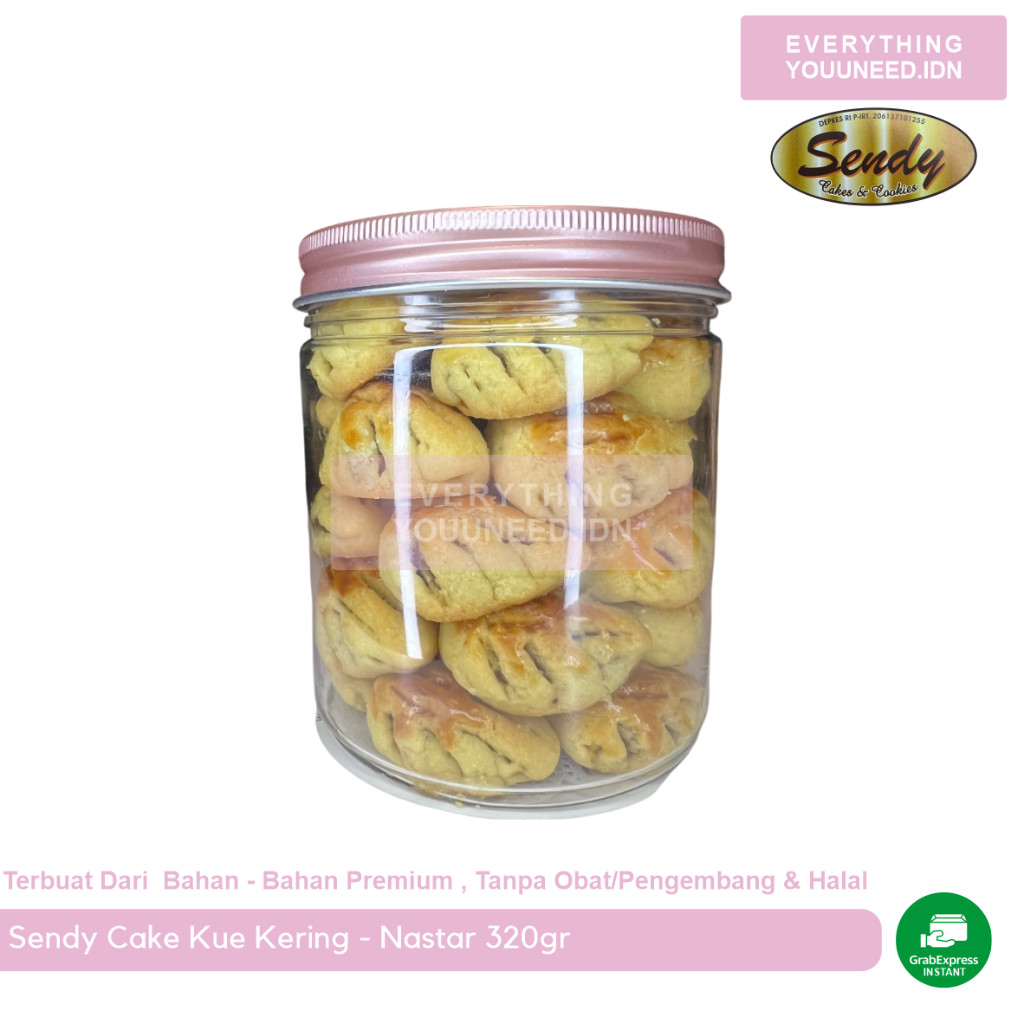

Sendy Cakes Kue Kering - Nastar 320gr