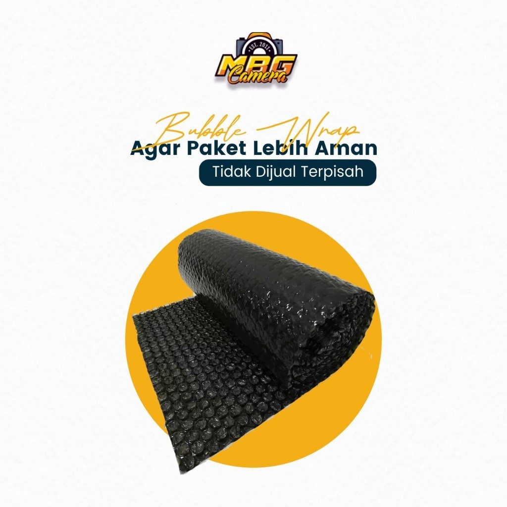 

TAMBAHAN EXTRA BUBBLE WRAP BUAT CAMERA CANON NIKON MIROLES & LENSA CAMERA