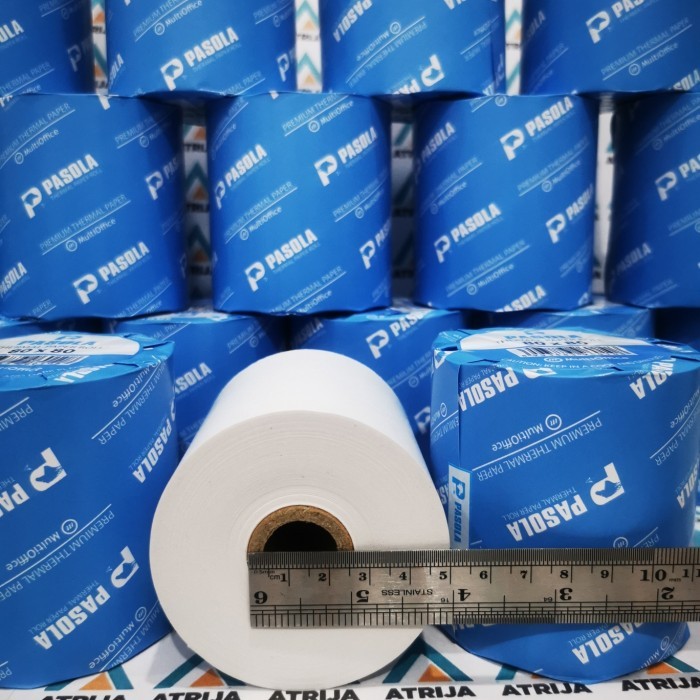 

best -(1 BOX= 50 Roll) Kertas Thermal Struk Kasir Pasola 80x80 Grab/Gojek