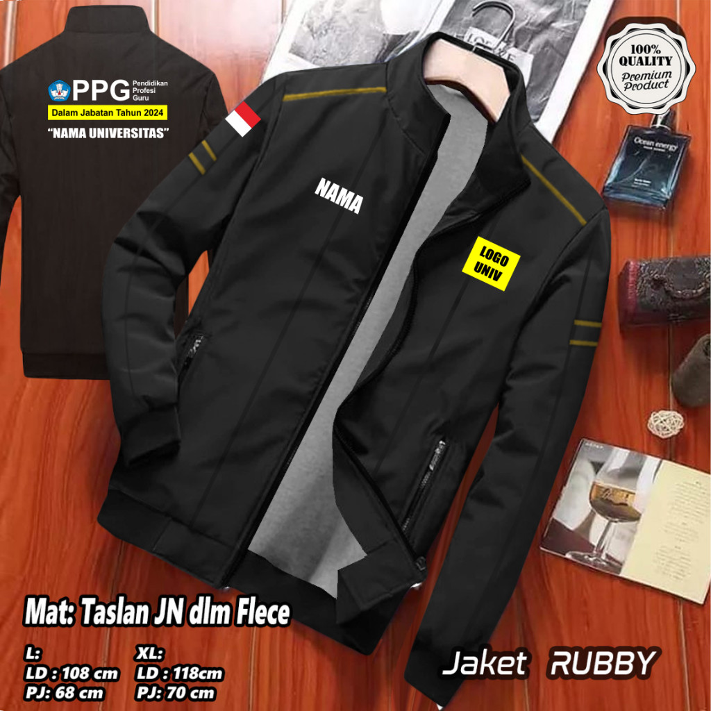 JAKET PPG DALJAB PARASUT DISTRO / JAKET GURU / JAKET CUSTOM SABLON /  JAKET PRIA WANITA KEREN / FREE