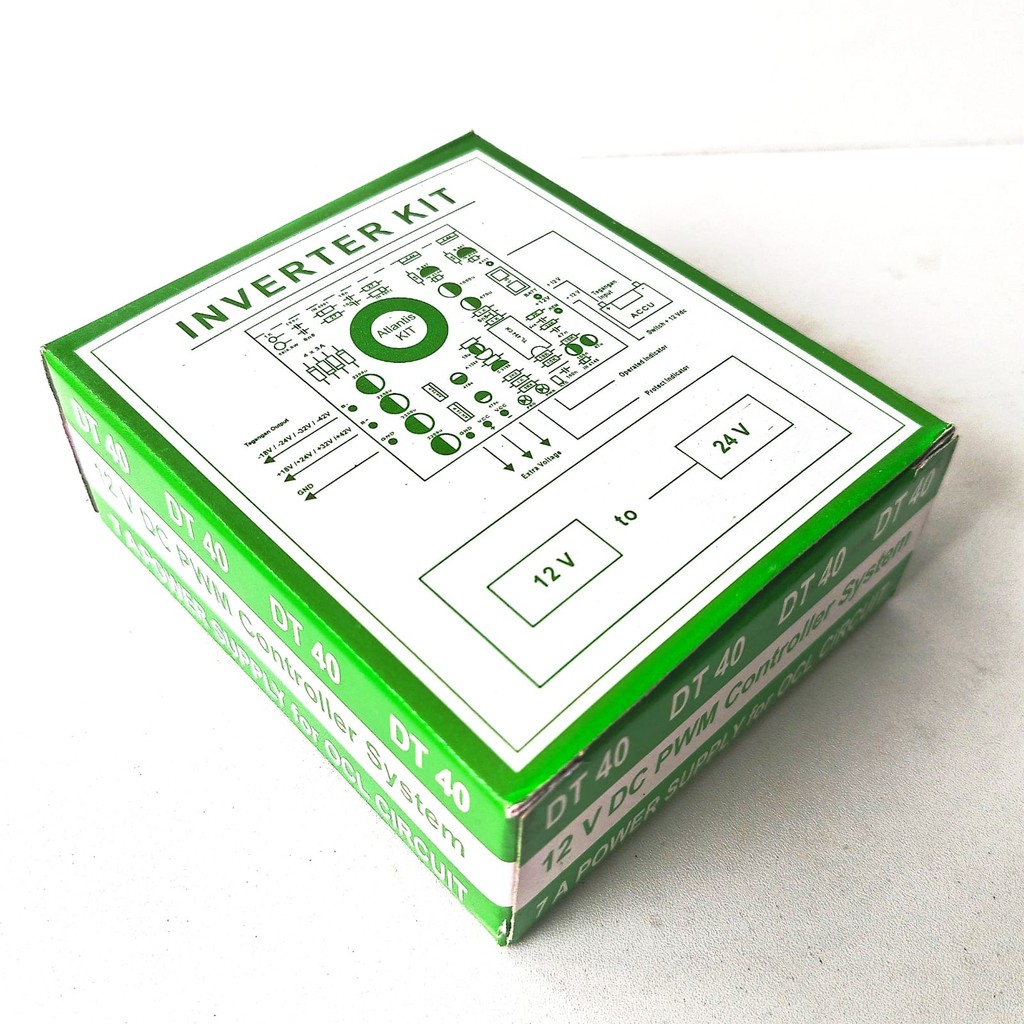 Kit Inverter DC 12v to 24v Modul PWM Controller System