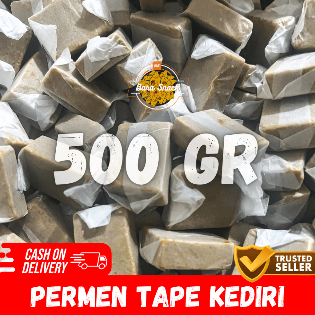 

[ 500gr ] Permen Tape Jadul Kiloan / Permen Suwar Suwir Premium / Snack Kiloan Murah