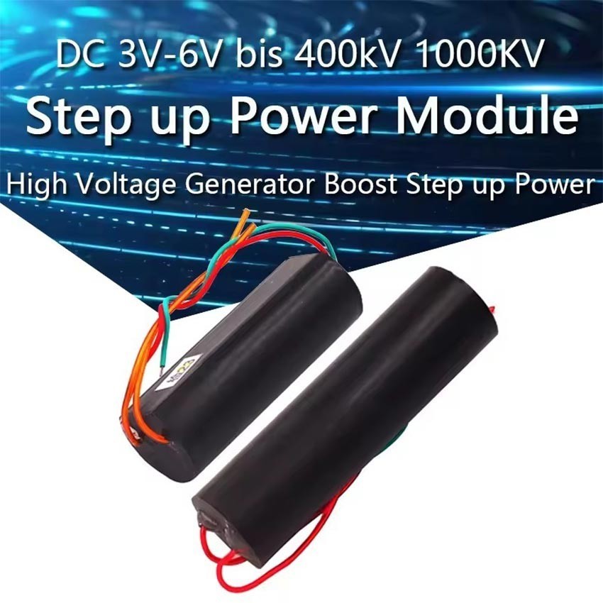 Modul Step Up Tegangan Tinggi 3V-6V ke 1000kV/400KV High Voltage Generator Premium Terbaik Berkualit