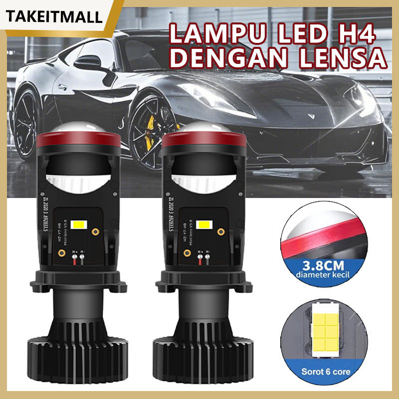 Y7D Lampu Led Mobil Dan Motor/Lampu Mobil Headlight /Projie Led Mobil Mini