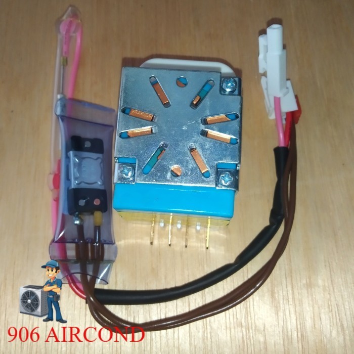 Sparepart timer + defros+ fius kulkas samsung 2 pintu