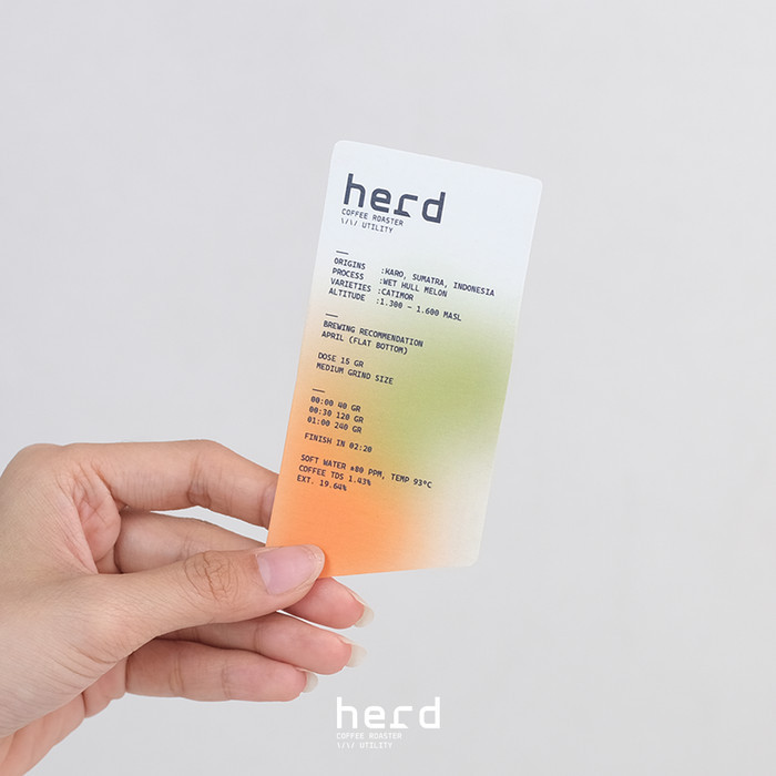 

Sumatra Karo Wet Hulled Melon Infused - 200 GR - Whole Beans