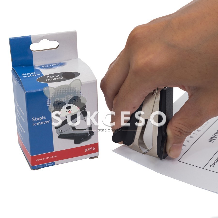 

Bantex Stapler Remover 9355 Black / Pembuka Isi Hekter Murah Berkualitas
