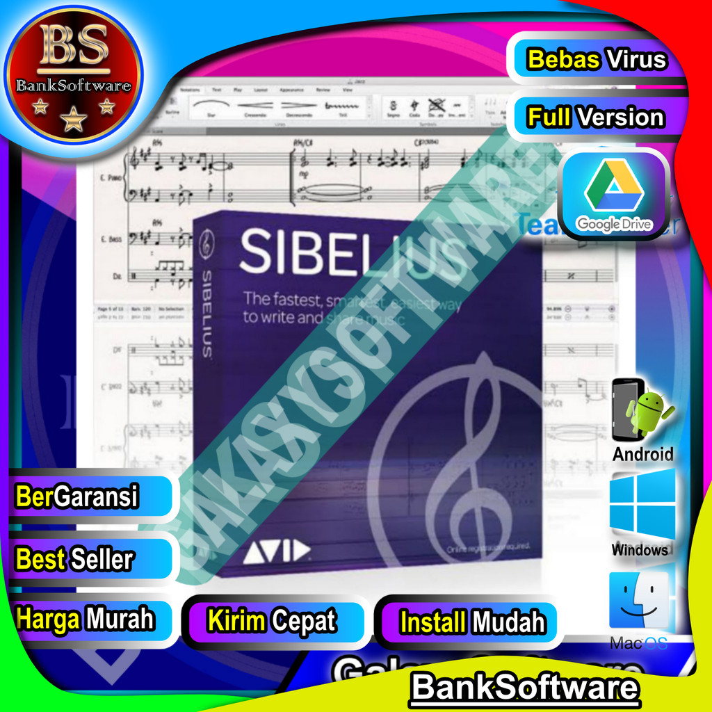 (VST) Avid Sibelius Ultimate 2025.4 Windows | Mac Lifetime Full Version - MasterSoftware