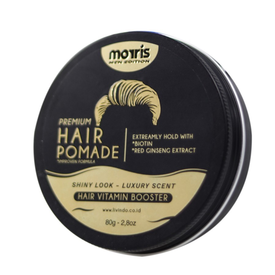 RB Morris Hair Clay Morris Pomade Premium Man Edition 80gr Morris Hair Clay Matte Finish Firm Hold