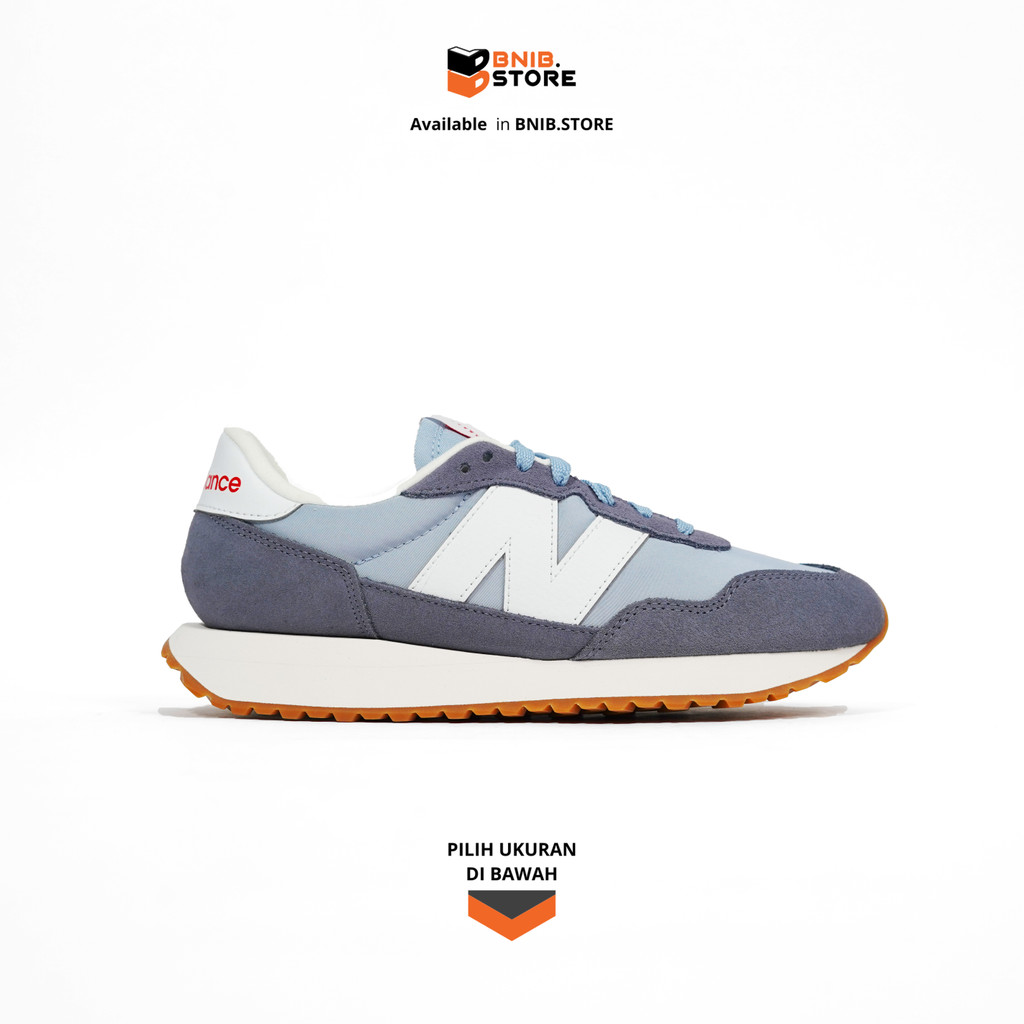 Sepatu Sneaker NB 237 Light Arctic Grey [MS237CH] Original
