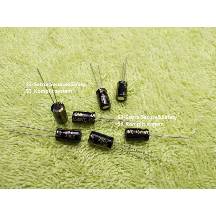 Elco 1uf 250v Elko 1 UF 250 V Electrolytic capacitor